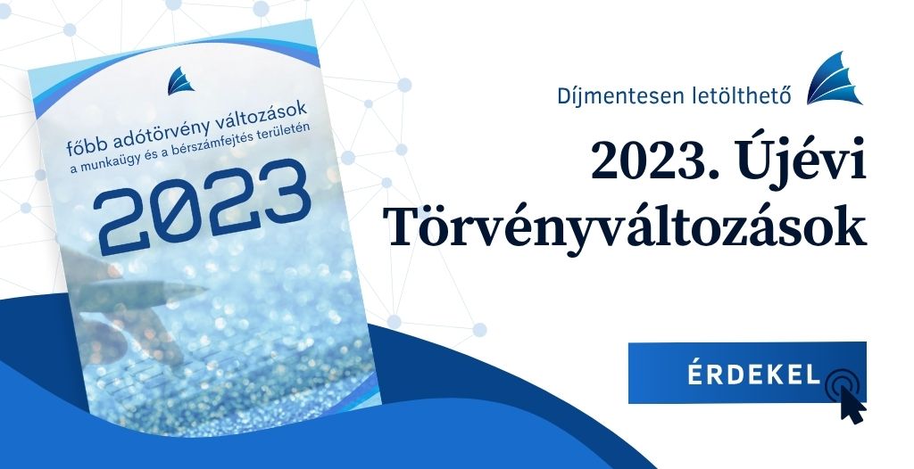2023. Kiadvány – Újévi törvényváltozások
